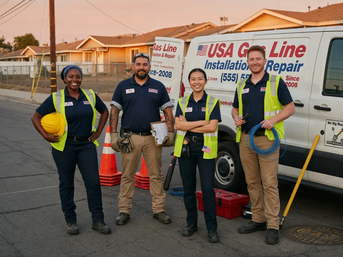 Gas Line Installation company in Conway, WA